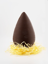 Œufs chocolat striré